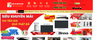 Thiết kế web thương hiệu bán hàng online Bình Dương