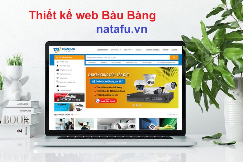 Thiết kế website tại Bàu Bàng
