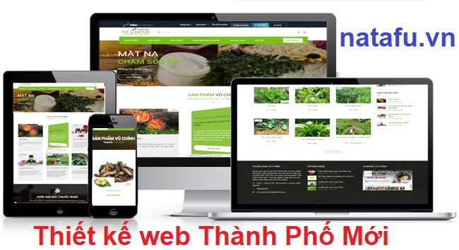 Thiết kế web thương hiệu tại TP Mới Bình Dương