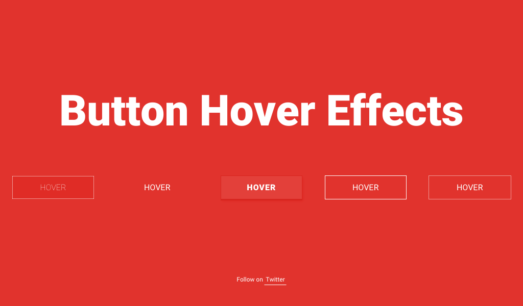 Thêm hiệu ứng hover cho button cực đẹp với CSS3