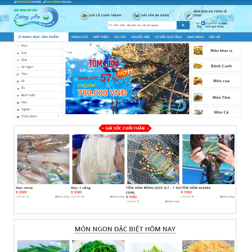 Mẫu thiết kế web doanh nghiệp