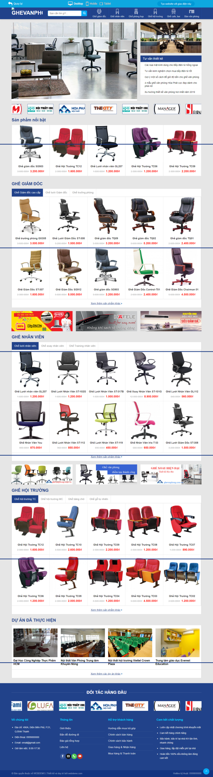 Thiết kế web cửa hàng