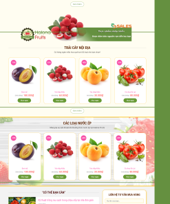 Thiết kế web đồ ăn thức uống