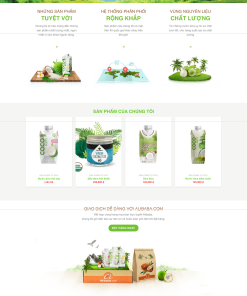 Thiết kế website bán đồ uống