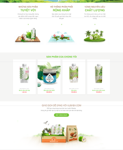 Thiết kế website bán đồ uống