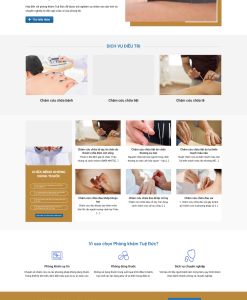 Thiết kế web phòng khám