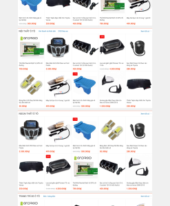 Thiết kế web phụ kiện