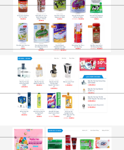 Thiết kế web siêu thị