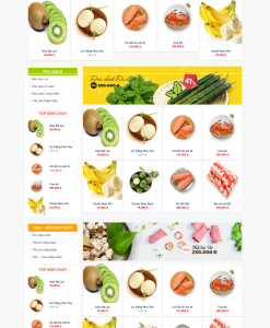 Thiết kế web thực phẩm