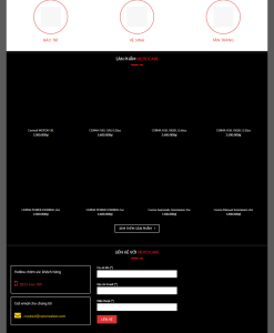 Thiết kế web xe máy