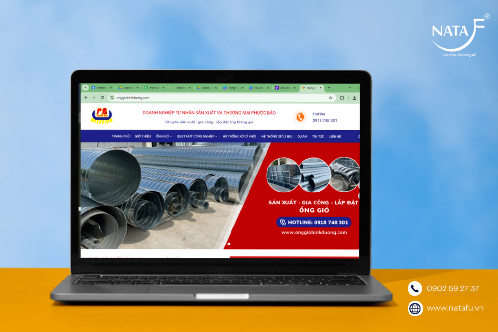 Thiết kế và chăm sóc website chuyên nghiệp