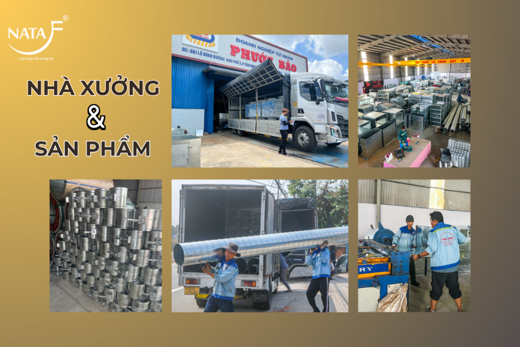Hình ảnh về nhà xưởng và sản phẩm sản xuất của Phước Bảo