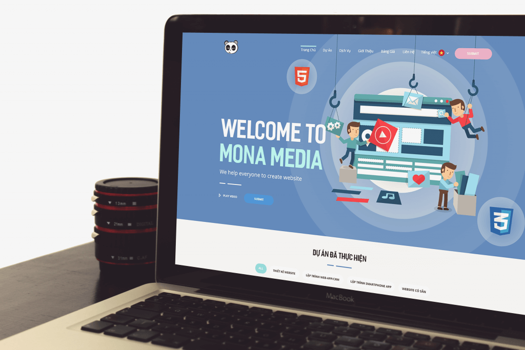 Mona Media là công ty chuyên thiết kế website và cung cấp giải pháp Digital Marketing