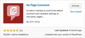 Làm thế nào để tắt comment trong WordPress