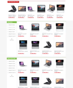 Thiết kế web máy tính