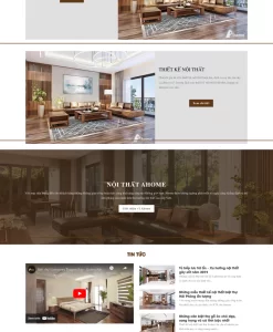 Thiết kế web nội thất