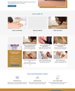 Thiết kế web phòng khám