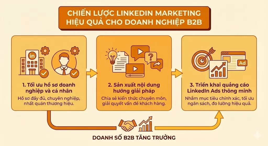 Chiến lược LinkedIn Marketing hiệu quả cho doanh nghiệp B2B Chiến lược LinkedIn Marketing hiệu quả cho doanh nghiệp B2B
